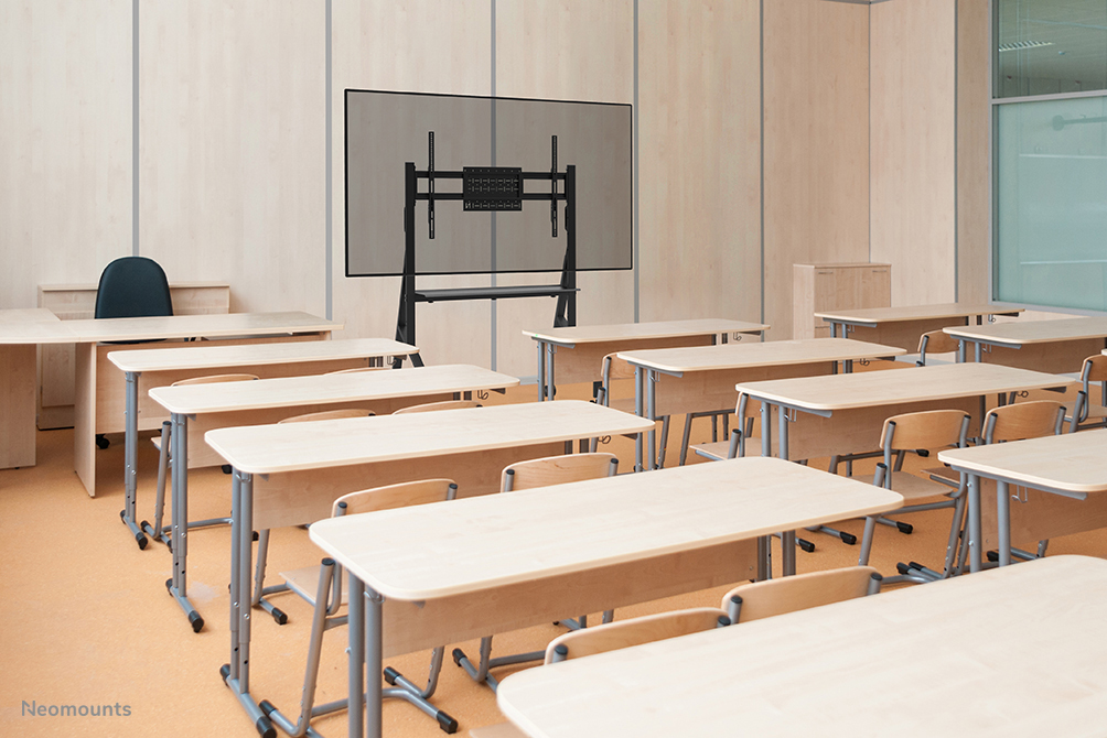 Neomounts FL50-525BL1 TV trolley 55-86" - snelle installatie - TÜV